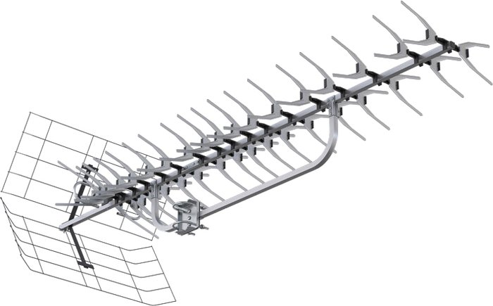ТВ-антенна РЭМО Bas X1174 Midi-5V - фото2
