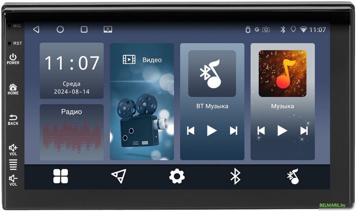 USB-магнитола Incar NBA 7401 - фото