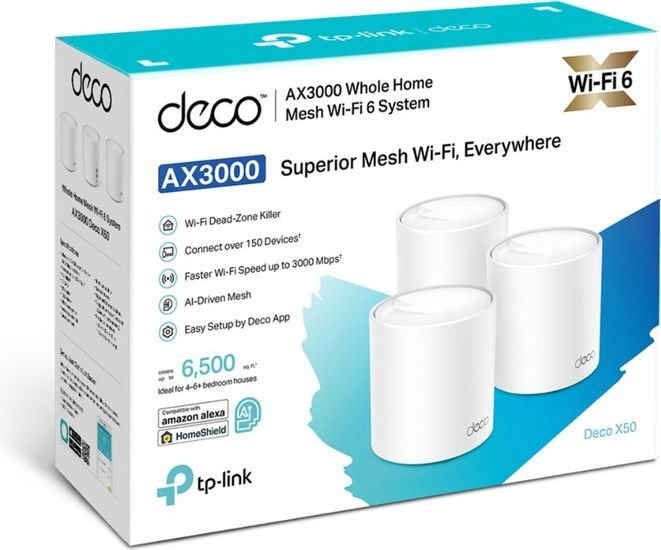 Wi-Fi система TP-Link Deco X50 (3 шт) - фото2