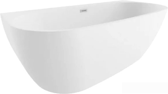 Ванна Polimat Risa 160x80 (пристенная, белый) - фото