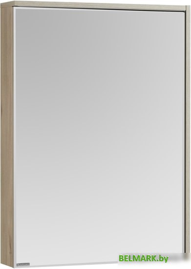 Акватон Шкаф с зеркалом Стоун 60 1A231502SX850 (сосна арлингтон) - фото