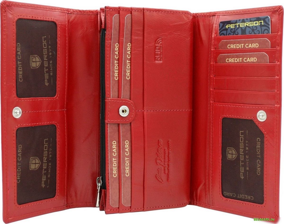 Портмоне Peterson PTN 1680166-NGV (красный) - фото2