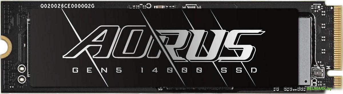 SSD Gigabyte Aorus Gen5 14000 SSD 1TB AG514K1TB - фото