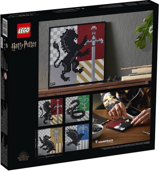 Конструктор LEGO Harry Potter 31201 Harry Potter Hogwarts Crests - фото2