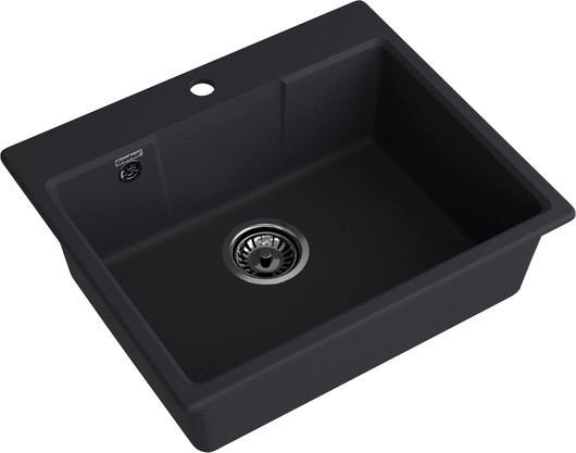 Кухонная мойка GranFest Urban GF-UR-658 (черный) - фото2