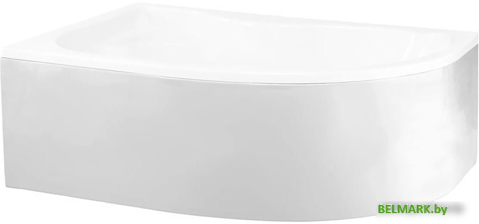 Фронтальный экран под ванну Polimat Dora 170x110 00316 (белый) - фото