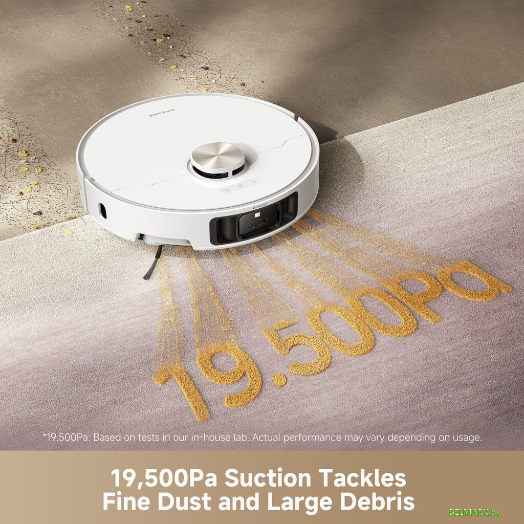 Робот-пылесос Dreame L50 Ultra Robot Vacuum (евровилка, белый) - фото