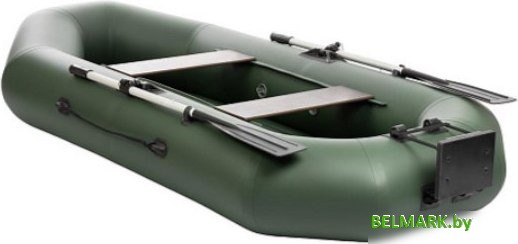 Моторно-гребная лодка Тонар Шкипер А280НТ (зеленый) - фото2