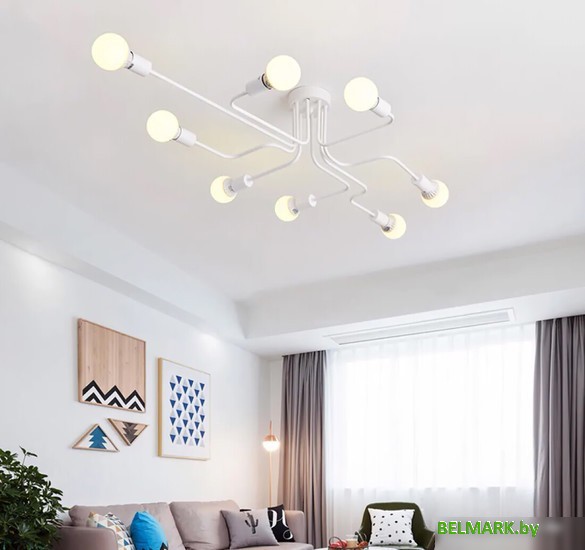 Люстра средней высоты ImperiumLoft Schemewhite01 102026-26 - фото2