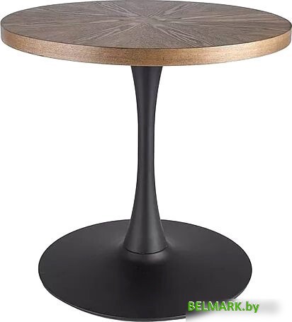 Кухонный стол Signal Amadeo AMADEOORCFI80 (орех/черный матовый) - фото