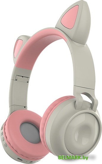 Наушники QUMO Party Cat 32303 (бежевый) - фото