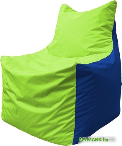 Кресло-мешок Flagman Фокс Ф2.1-159 (салатовый/синий) - фото