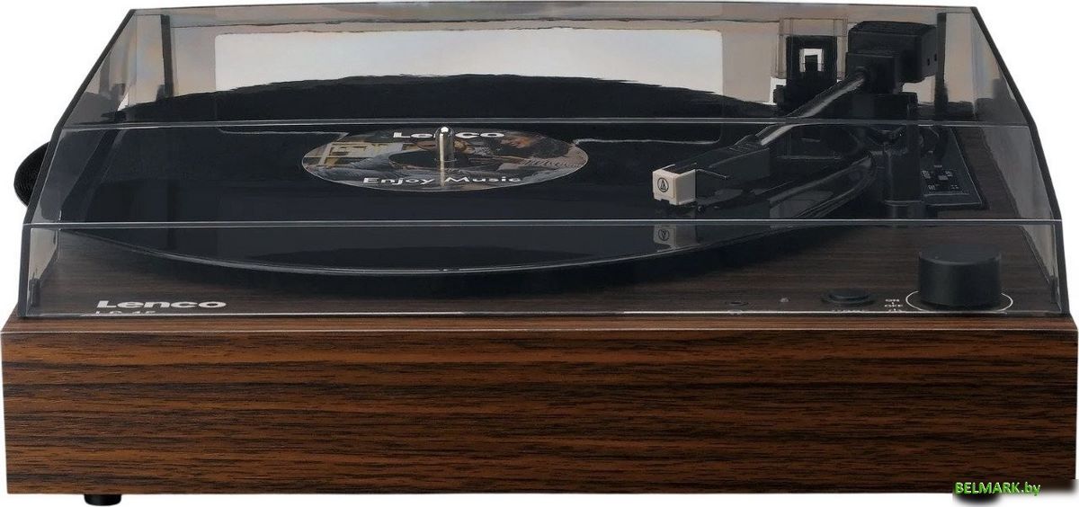 Виниловый проигрыватель Lenco LS-15 (коричневый) - фото2