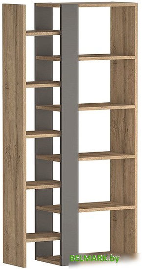 Стеллаж Signal Combo (дуб вотан/антрацит) - фото