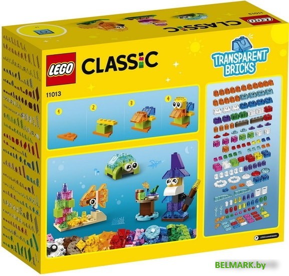 Конструктор LEGO Classic 11013 Прозрачные кубики - фото2