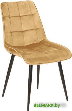 Стул Signal Chic Velvet Bluvel 68 (карри/черный) - фото