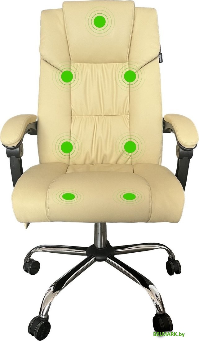 Офисное кресло CACTUS CS-CHR-OC04M-WT (слоновая кость) - фото2