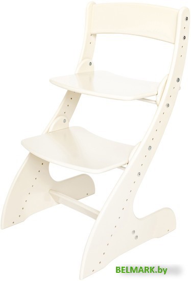 Растущий стул Друг Кузя Растущий Павлин (слоновая кость) - фото