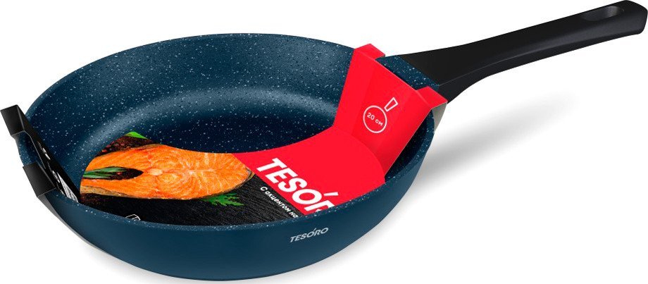 Сковорода Tesoro Florence Induction total blue TF1620tbi - фото
