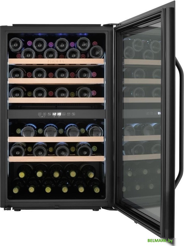 Винный шкаф ZUGEL ZCWI570DB Dual Zone - фото2