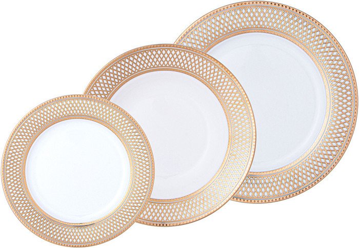 Столовый сервиз Lefard Золотая сетка 770-229 - фото