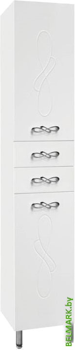 Style Line Шкаф-пенал Венеция 48см 2 ящика - фото