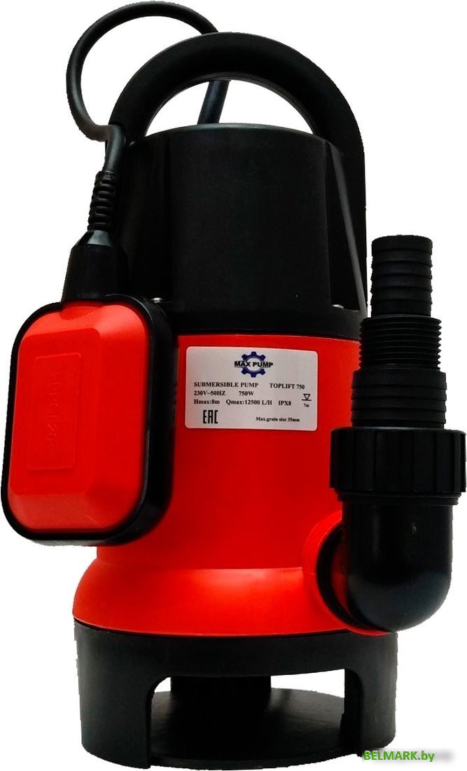 Фекальный насос Maxpump TOPLIFT 750 - фото