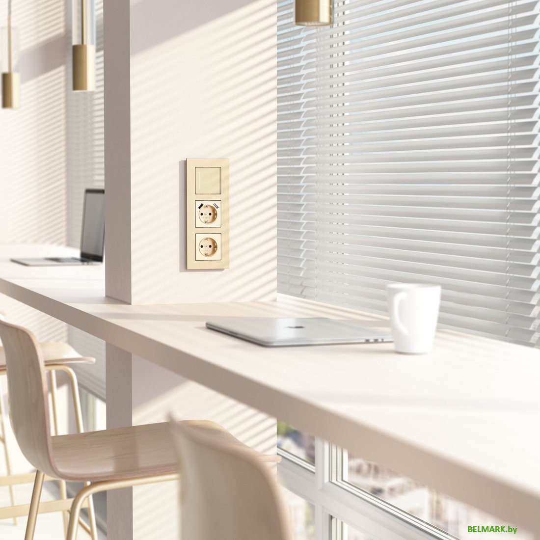 Рамка Werkel AluMax W0033511 (шампань) - фото2