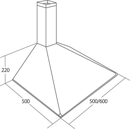 Кухонная вытяжка Akpo Soft 60 WK-5 (нержавеющая сталь) - фото2