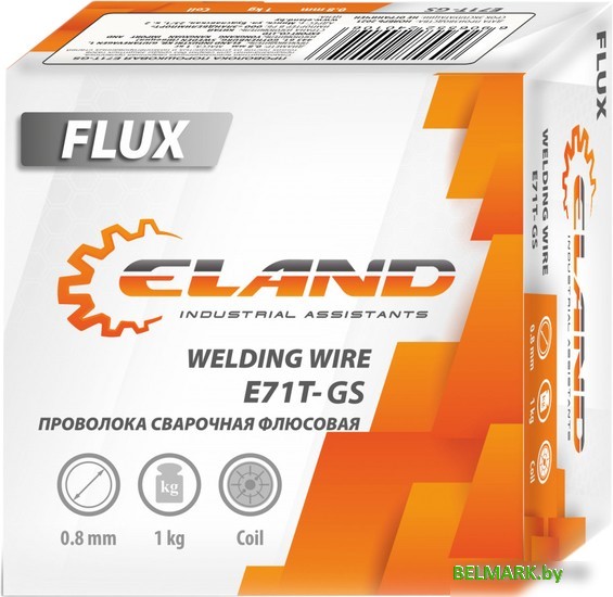 Сварочная проволока ELAND FLUX E71T-GS (0.8 мм, 1 кг) - фото
