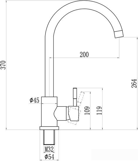 Смеситель Savol S-SUS3002 - фото2