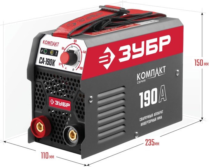 Сварочный инвертор Зубр СА-190К - фото2