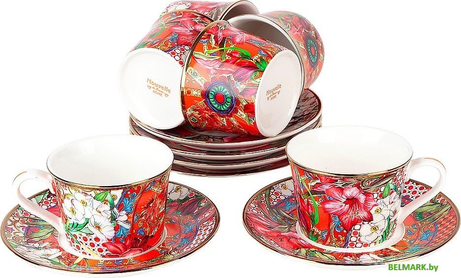 Набор чашек Nouvelle Secret Garden 0200150 - фото