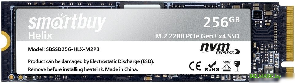 SSD SmartBuy Helix 256GB SBSSD256-HLX-M2P3 - фото