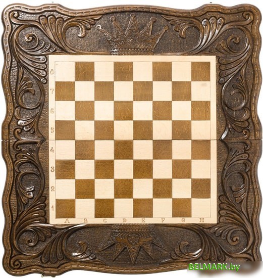 Шахматы/шашки/нарды Haleyan Корона kh120 - фото2