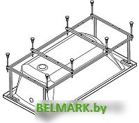 Каркас Santek Фиджи 170x75 (1WH501601) - фото