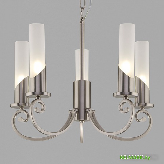 Подвесная люстра Евросвет Banci 60117/5 никель - фото2