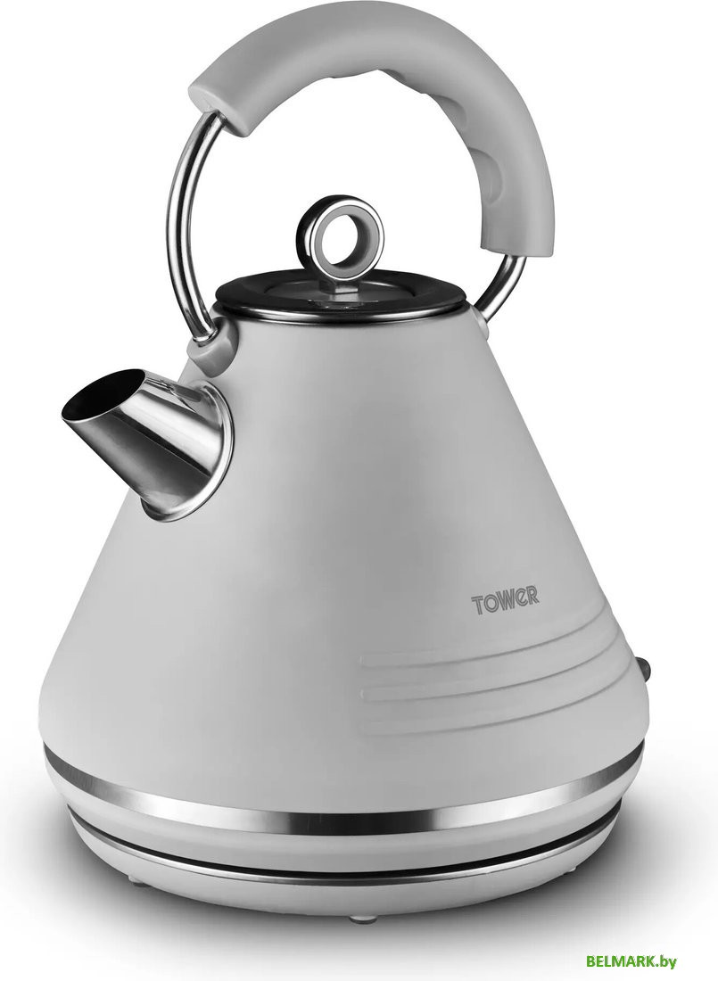 Электрический чайник Tower Ash Matte Pyramid T10074GRY - фото