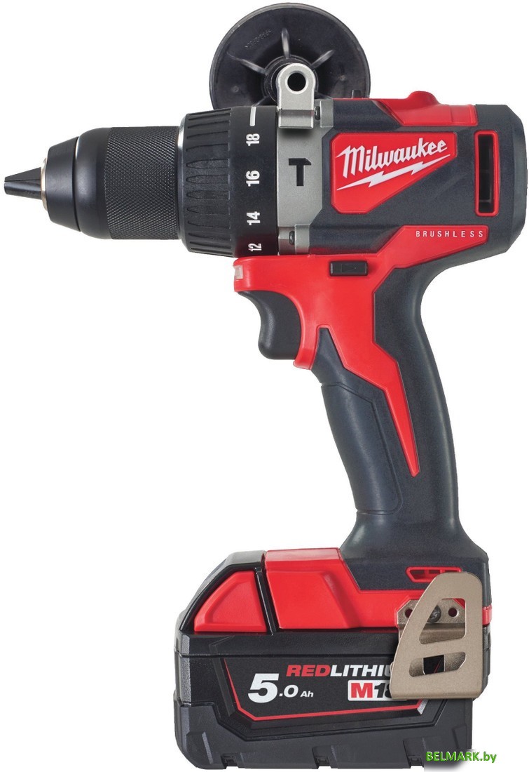 Ударная дрель-шуруповерт Milwaukee M18 BLPD2-502X 4933464517 (с 2-мя АКБ 5 Ач, кейс) - фото