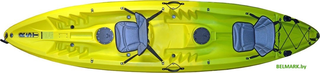 Байдарка Rst Ривьера 18012 (зелено-желтый) - фото