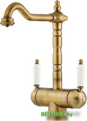 Смеситель Omoikiri Amagasaki-АB (античная латунь) - фото