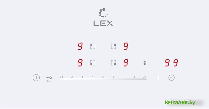 Варочная панель LEX EVI 641A WH - фото2