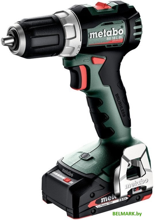 Дрель-шуруповерт Metabo BS 18 L BL 613155500 (c 2-мя АКБ, кейс) - фото