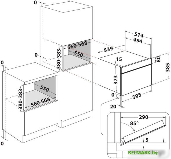 Микроволновая печь Whirlpool W6 MD440 - фото2