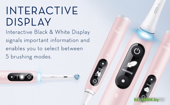 Электрическая зубная щетка Oral-B iO 6 (розовый) - фото2