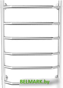 Полотенцесушитель Ростела Трапеция нижнее подключение 1/2" 8 перекладин 80 см - фото