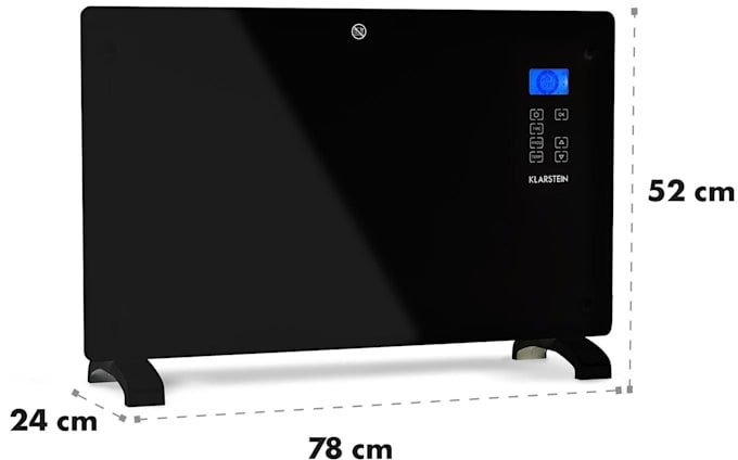 Конвектор Klarstein Norderney 2000W (черный) - фото2