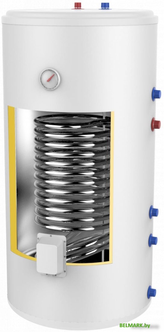 Бойлер косвенного нагрева с ТЭНом Termica Amet 120 Inox - фото