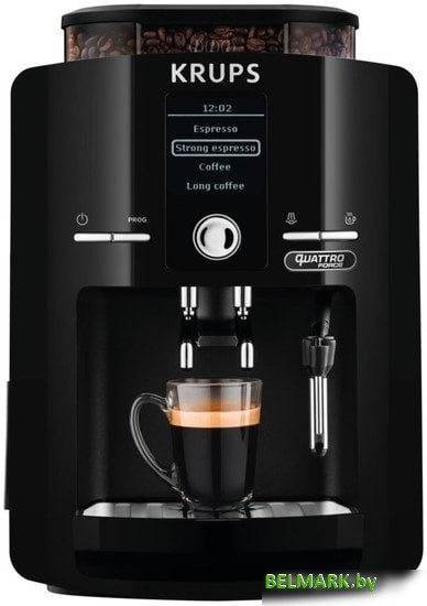 Эспрессо кофемашина Krups Quattro Force EA82F010 - фото2
