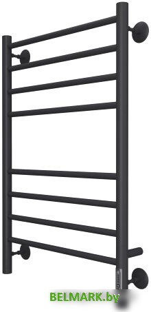 Полотенцесушитель TERMINUS Аврора П8 500x800 9005 электро (черный) - фото2